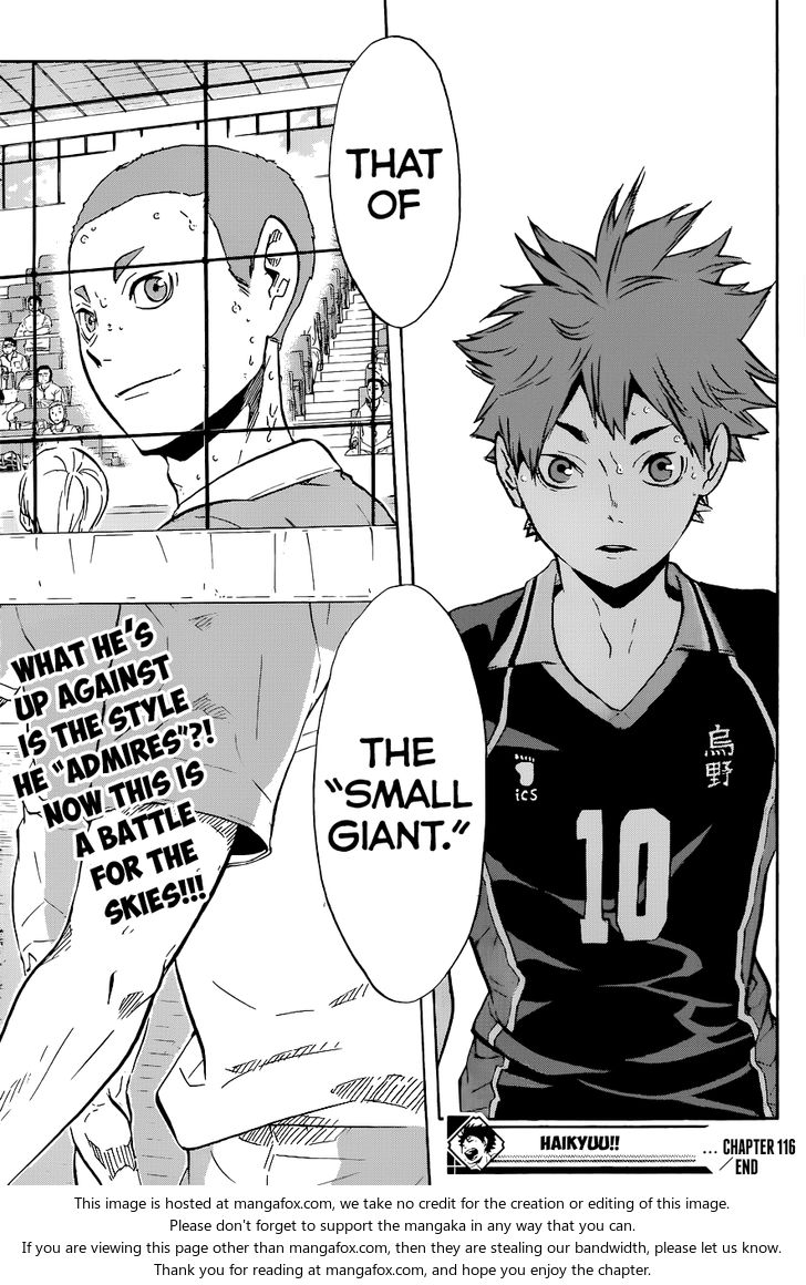 Haikyuu!! Vol.13 Chapter 116 page 20