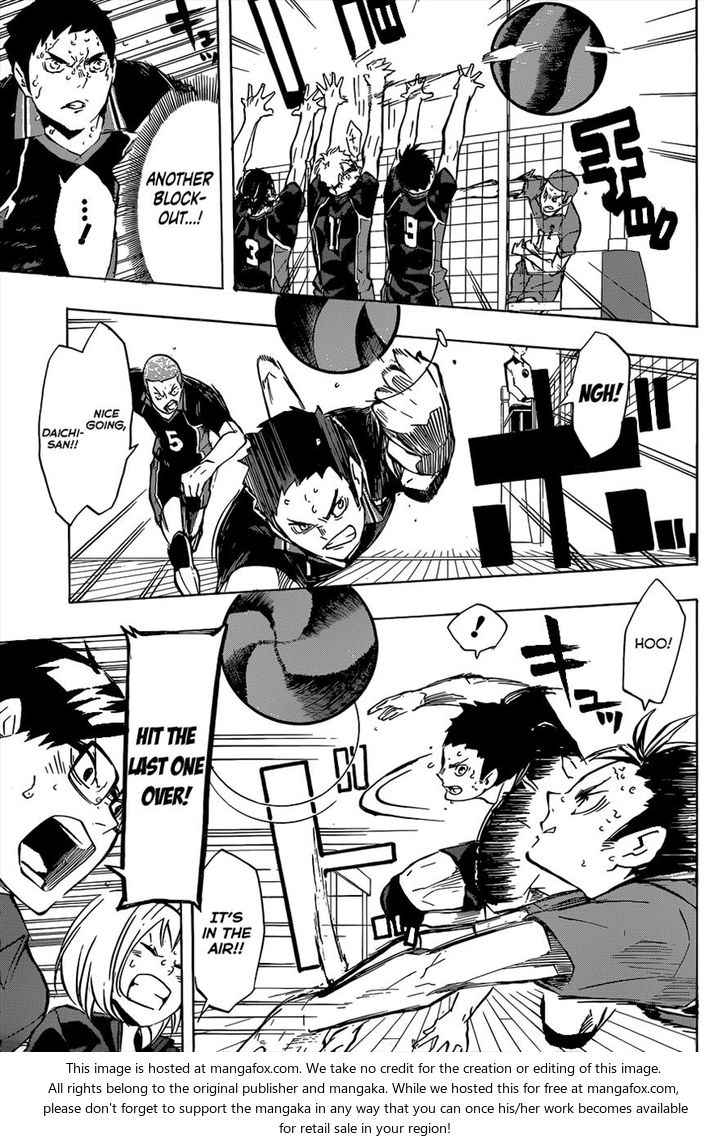 Haikyuu!! Vol.13 Chapter 117 page 17