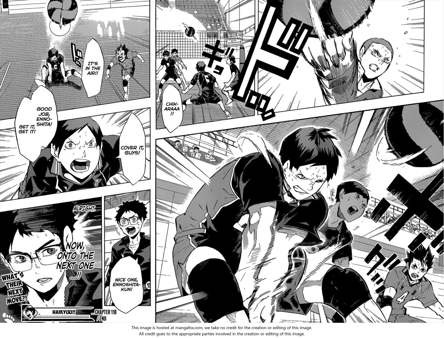 Haikyuu!! Vol.14 Chapter 118 page 17