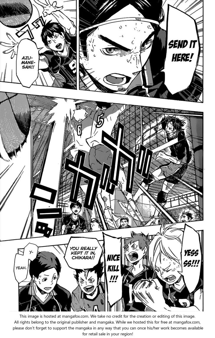 Haikyuu!! Vol.14 Chapter 119 page 11