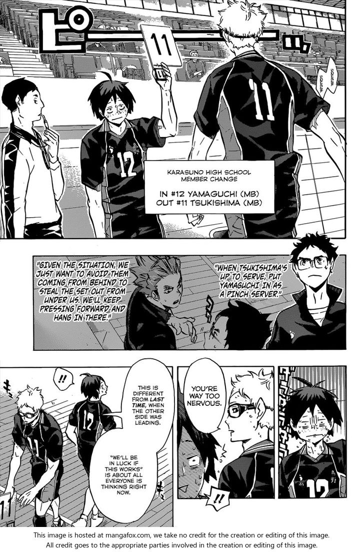 Haikyuu!! Vol.14 Chapter 119 page 15