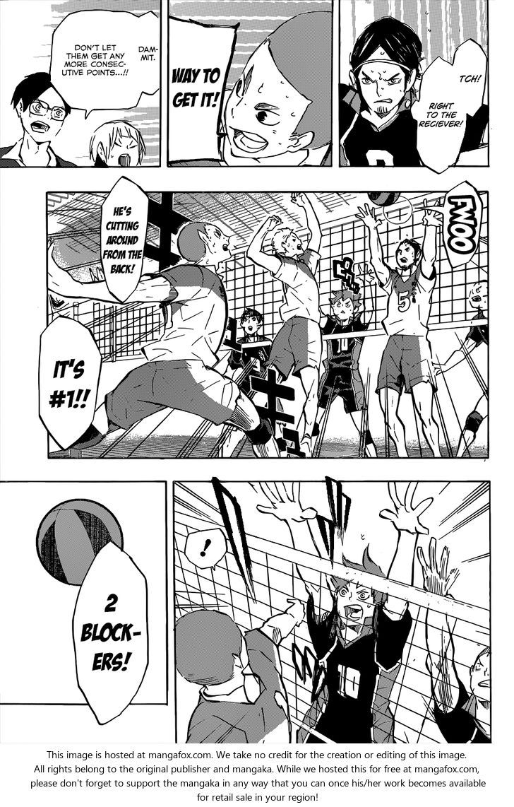 Haikyuu!! Vol.14 Chapter 121 page 14