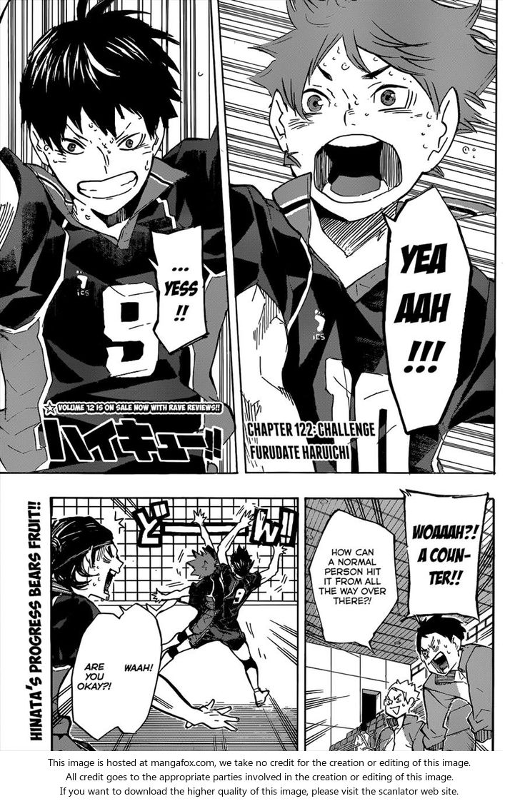 Haikyuu!! Vol.14 Chapter 122 page 1