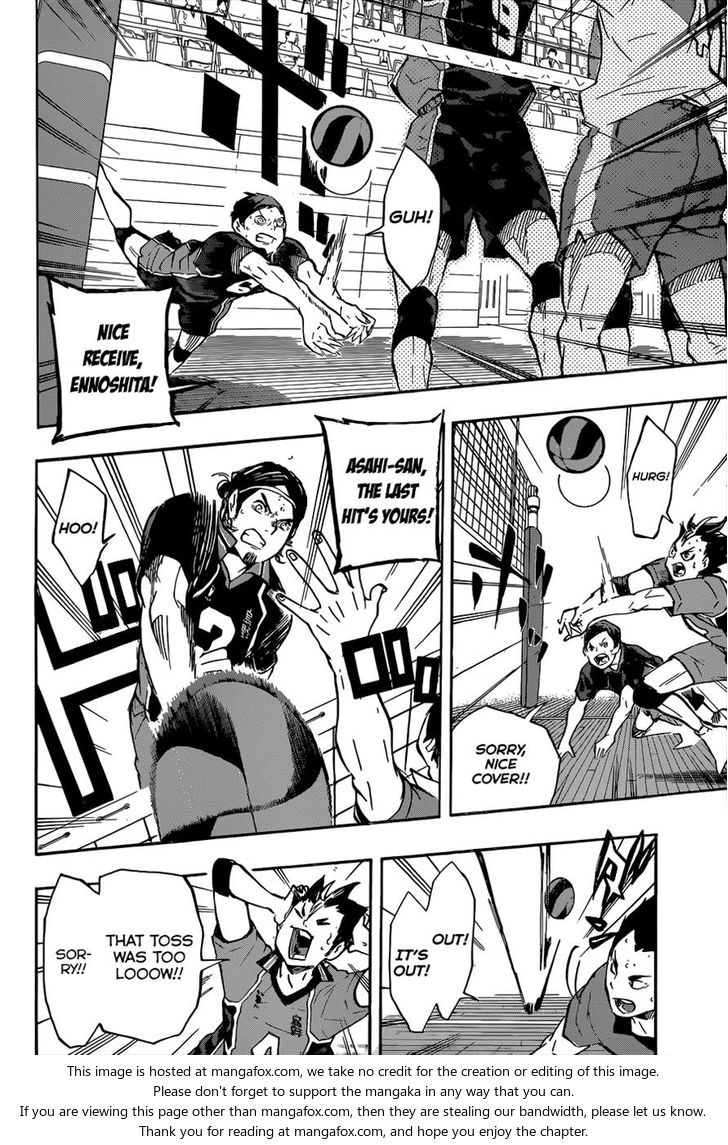 Haikyuu!! Vol.14 Chapter 122 page 6