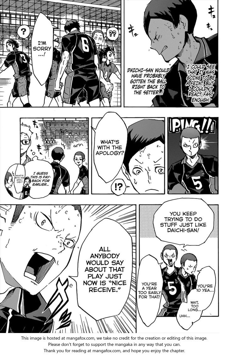 Haikyuu!! Vol.14 Chapter 122 page 7