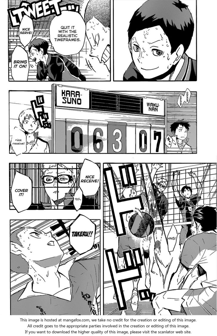 Haikyuu!! Vol.14 Chapter 122 page 8