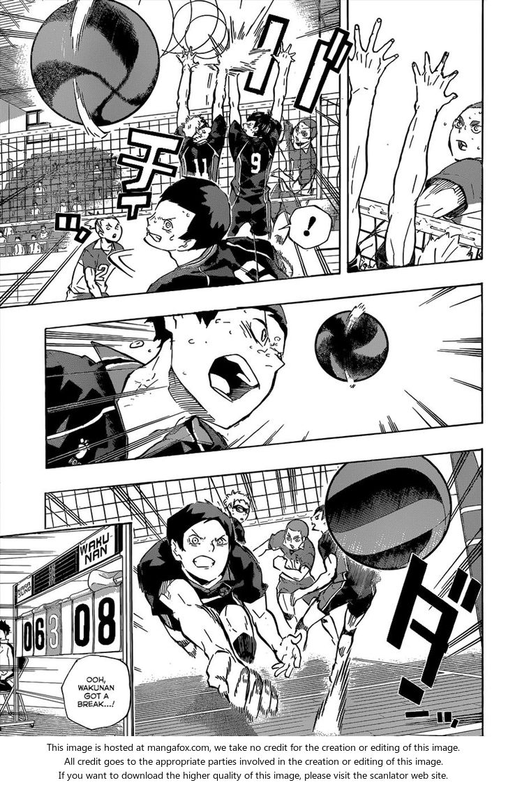 Haikyuu!! Vol.14 Chapter 122 page 9
