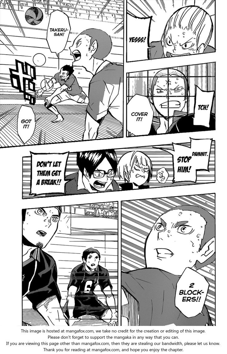 Haikyuu!! Vol.14 Chapter 122 page 14