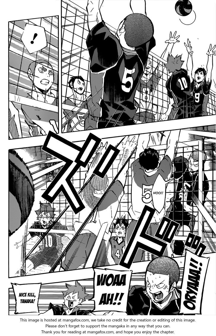 Haikyuu!! Vol.14 Chapter 123 page 8