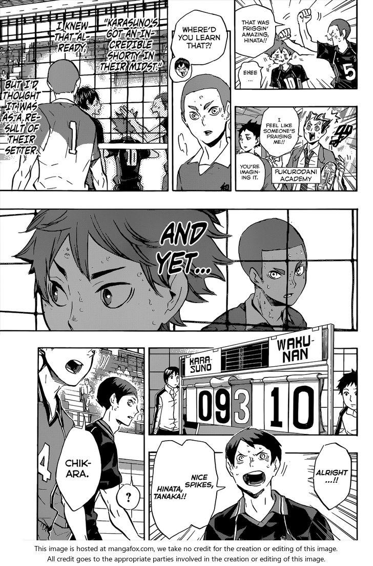 Haikyuu!! Vol.14 Chapter 123 page 9