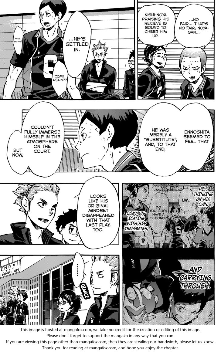 Haikyuu!! Vol.14 Chapter 123 page 11