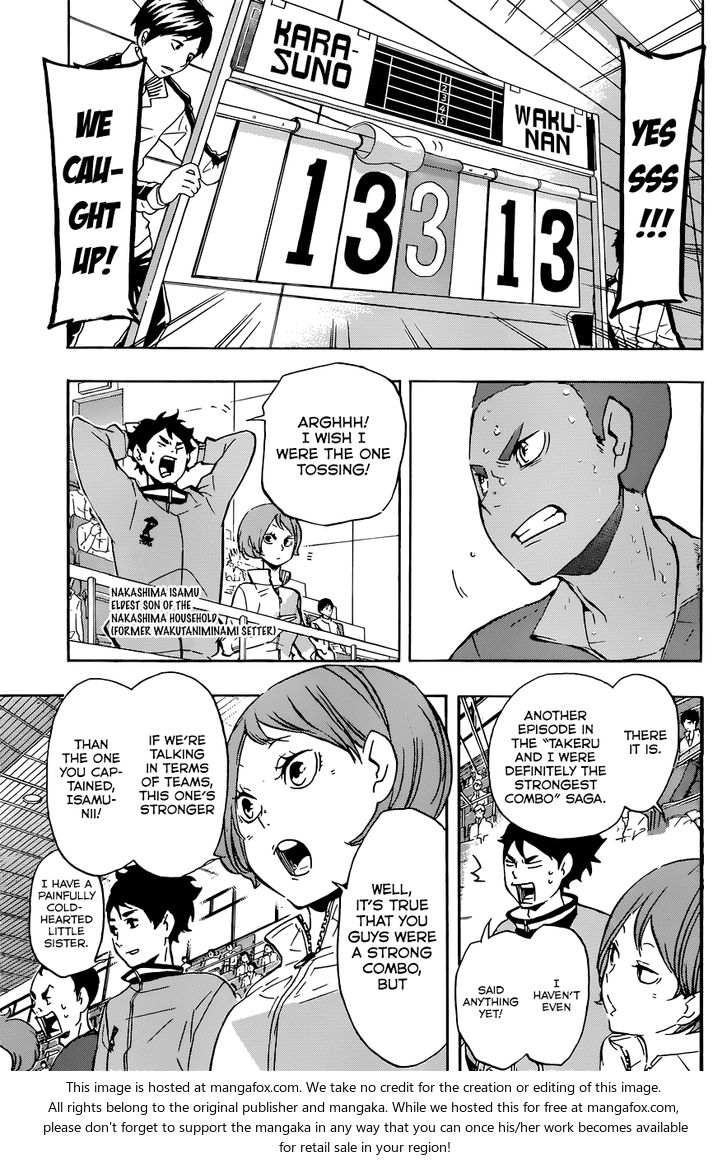 Haikyuu!! Vol.14 Chapter 123 page 15