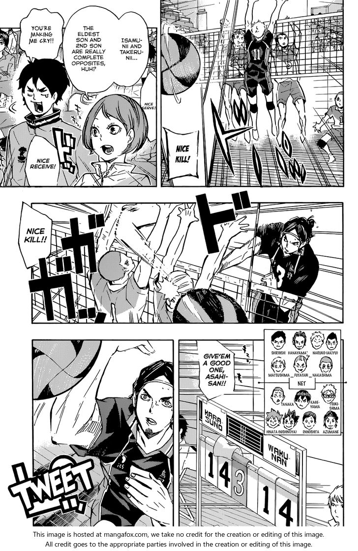Haikyuu!! Vol.14 Chapter 123 page 17