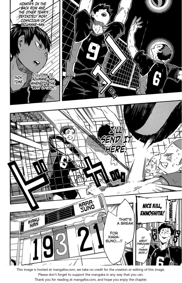 Haikyuu!! Vol.14 Chapter 124 page 6