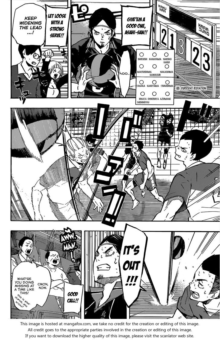 Haikyuu!! Vol.14 Chapter 124 page 8