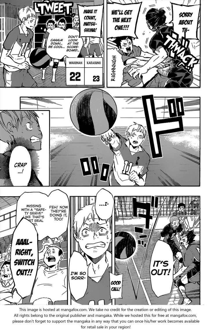 Haikyuu!! Vol.14 Chapter 124 page 9