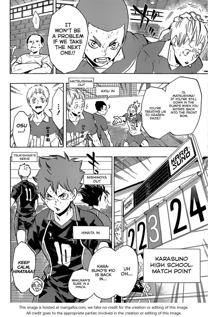 Haikyuu!! Vol.14 Chapter 124 page 10