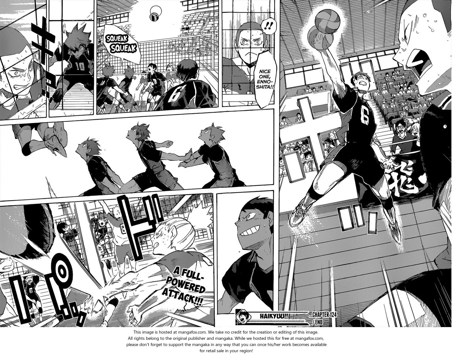 Haikyuu!! Vol.14 Chapter 124 page 18