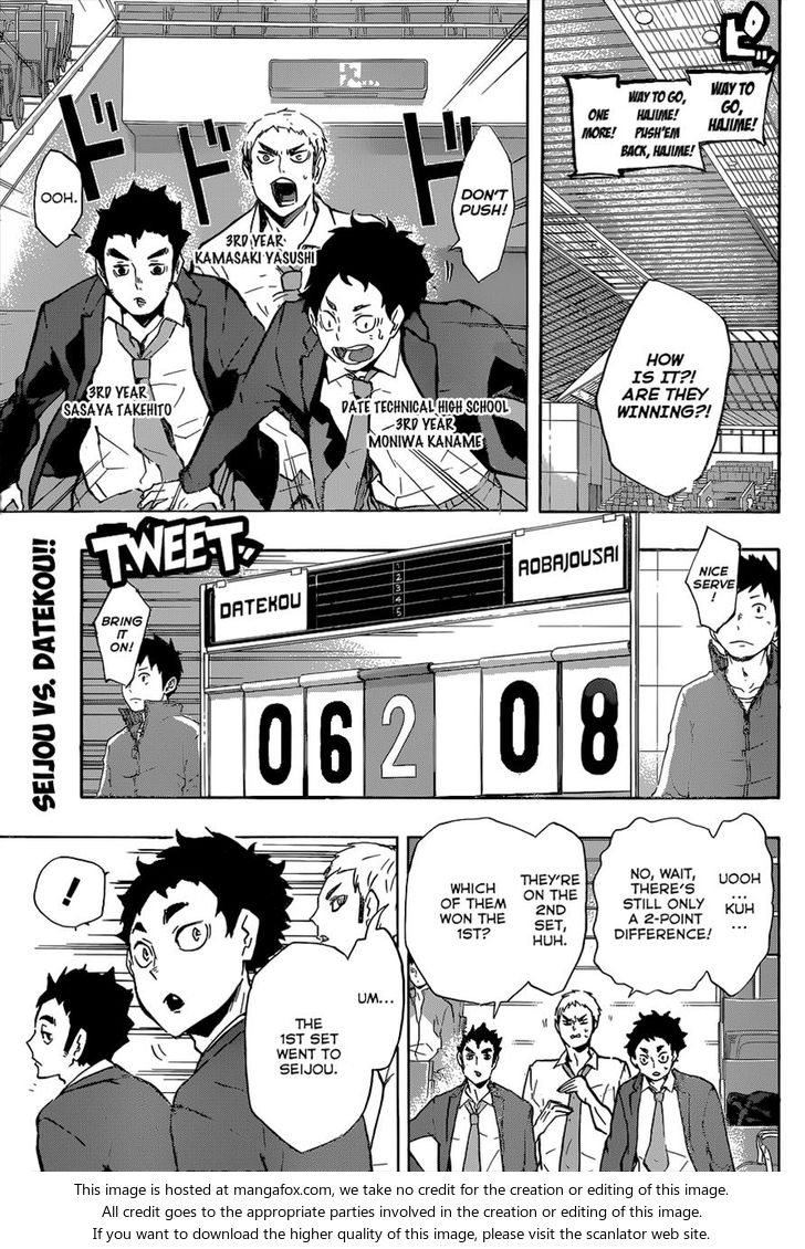 Haikyuu!! Vol.14 Chapter 126 page 3