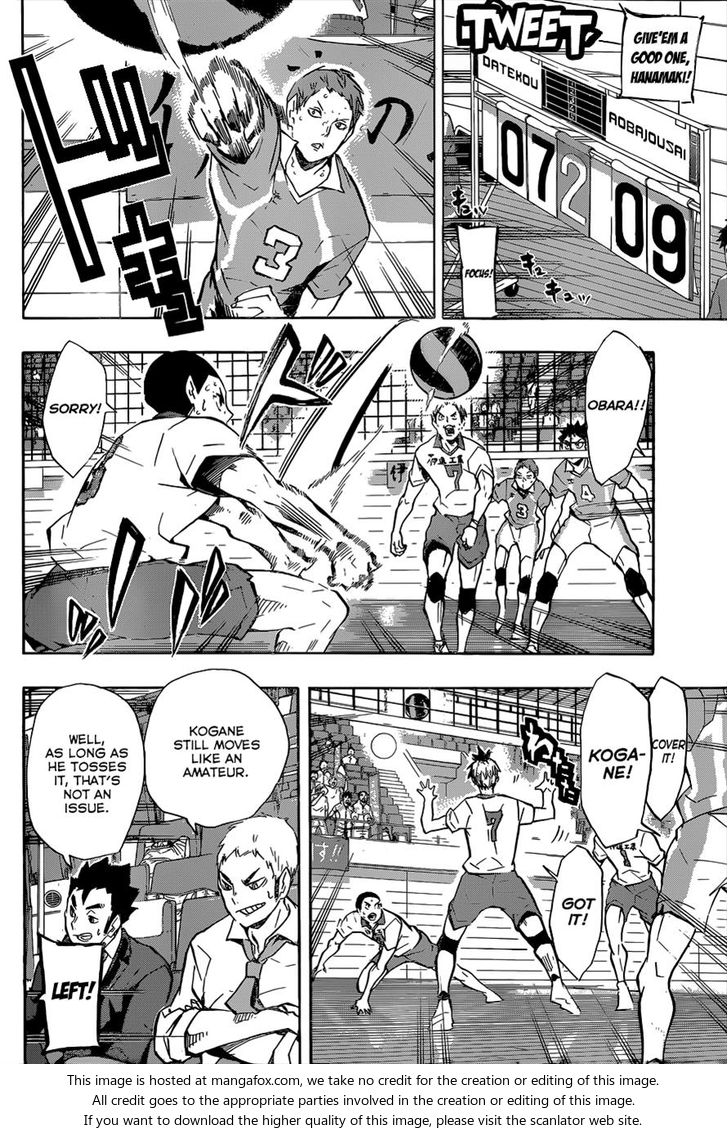 Haikyuu!! Vol.14 Chapter 126 page 6