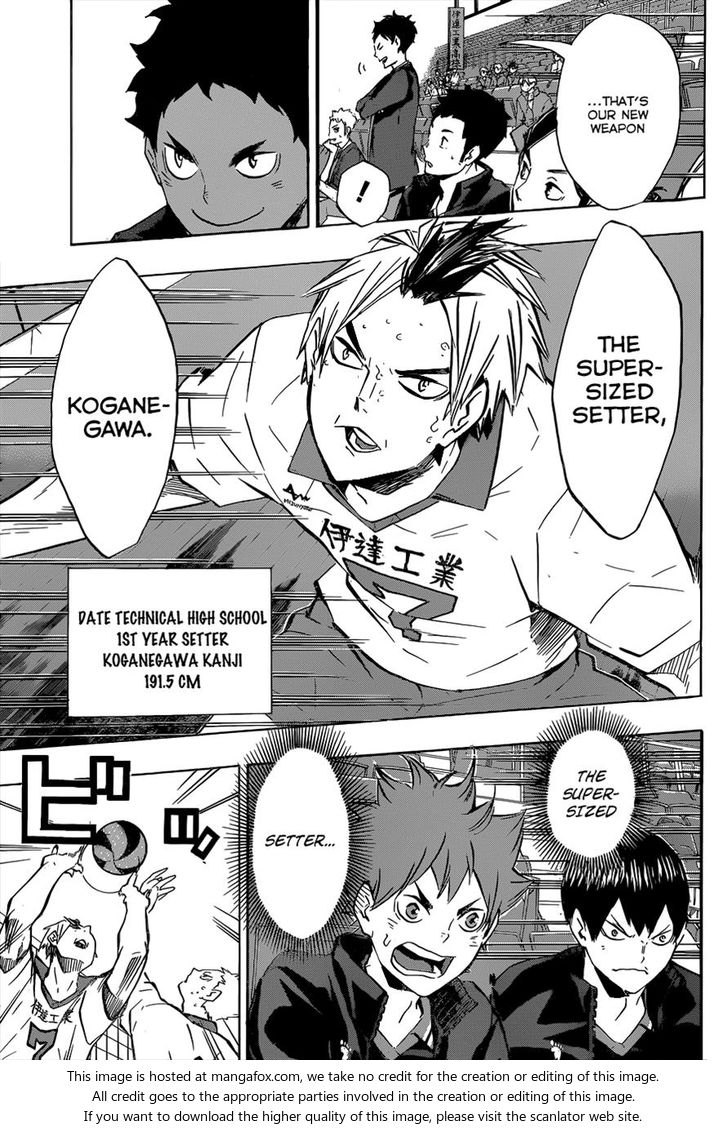 Haikyuu!! Vol.14 Chapter 126 page 9