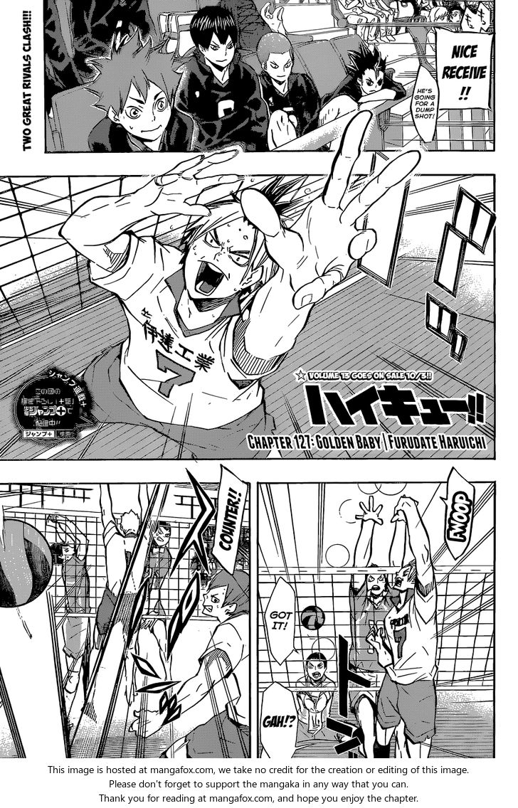 Haikyuu!! Vol.15 Chapter 127 page 3