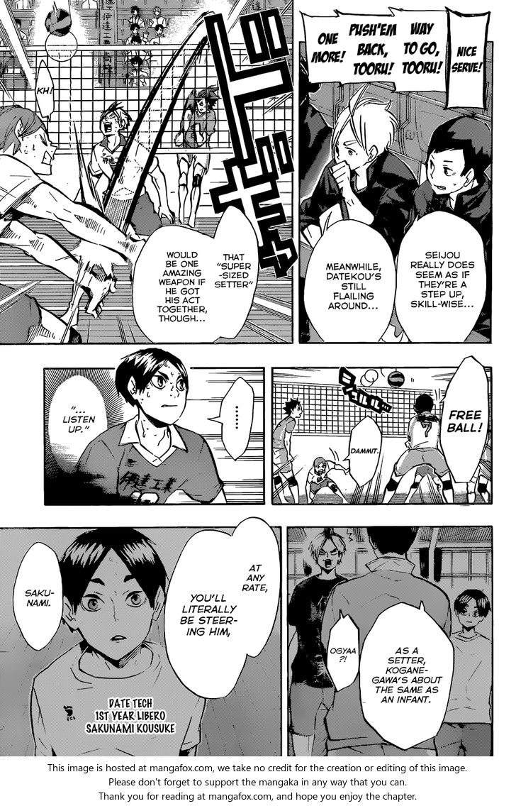Haikyuu!! Vol.15 Chapter 127 page 5