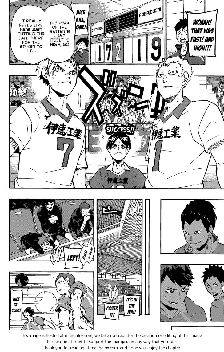 Haikyuu!! Vol.15 Chapter 127 page 8