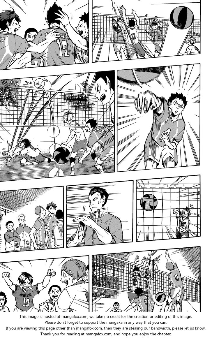Haikyuu!! Vol.15 Chapter 127 page 9