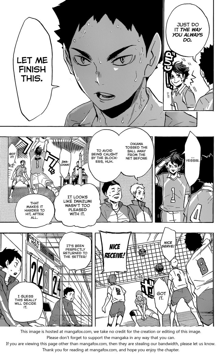 Haikyuu!! Vol.15 Chapter 127 page 17