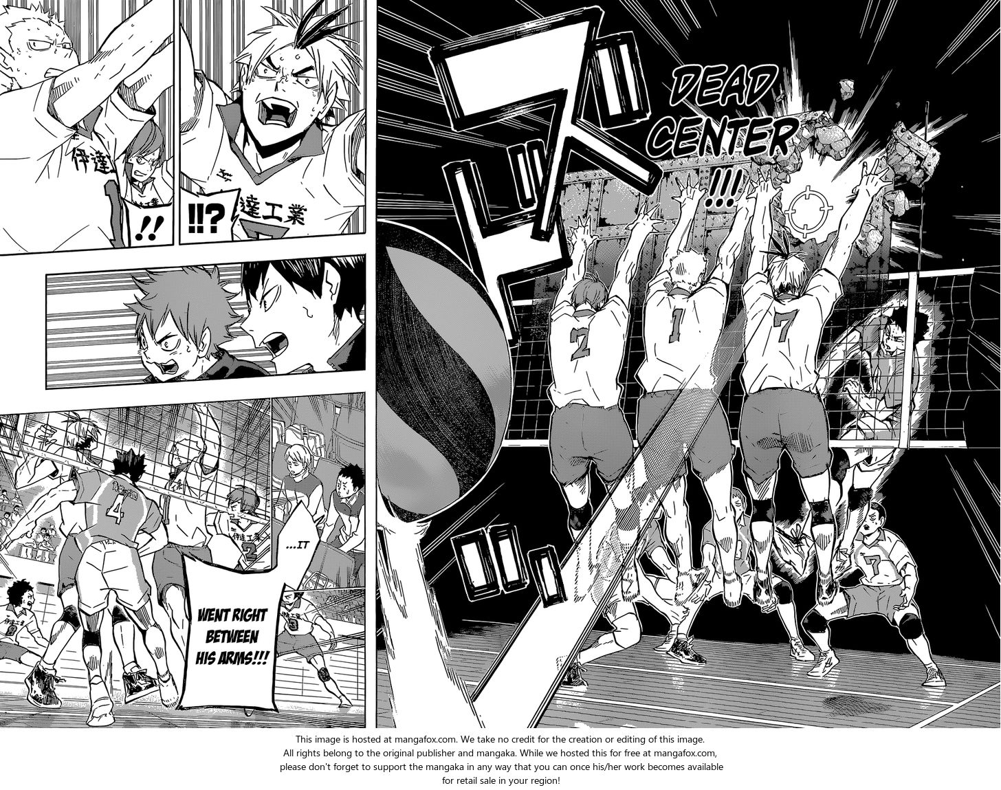 Haikyuu!! Vol.15 Chapter 128 page 6