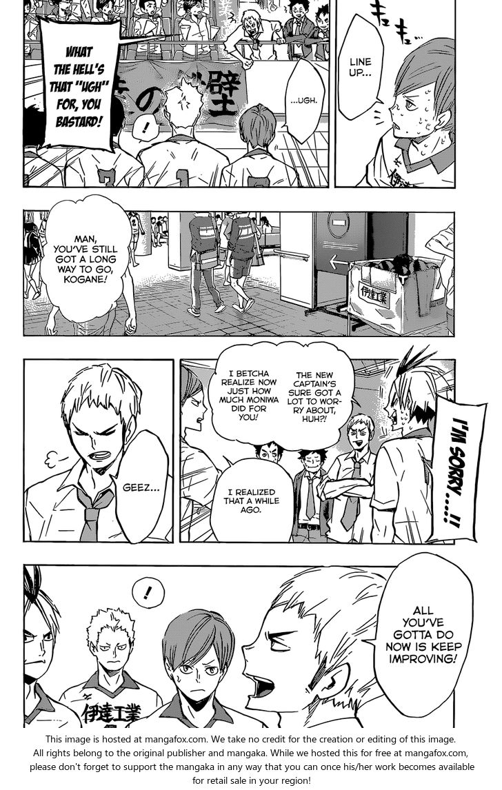 Haikyuu!! Vol.15 Chapter 128 page 9