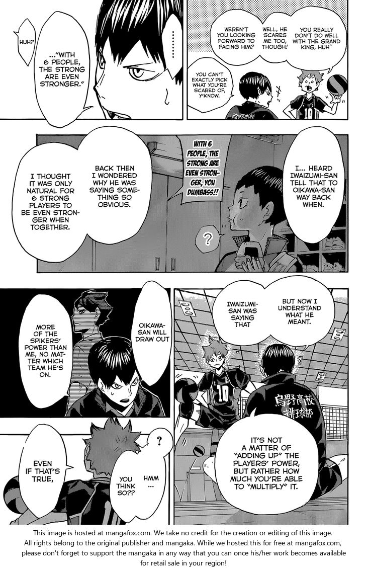 Haikyuu!! Vol.15 Chapter 128 page 18