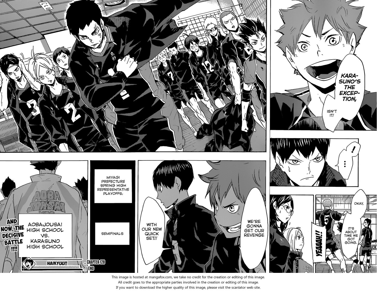 Haikyuu!! Vol.15 Chapter 128 page 19