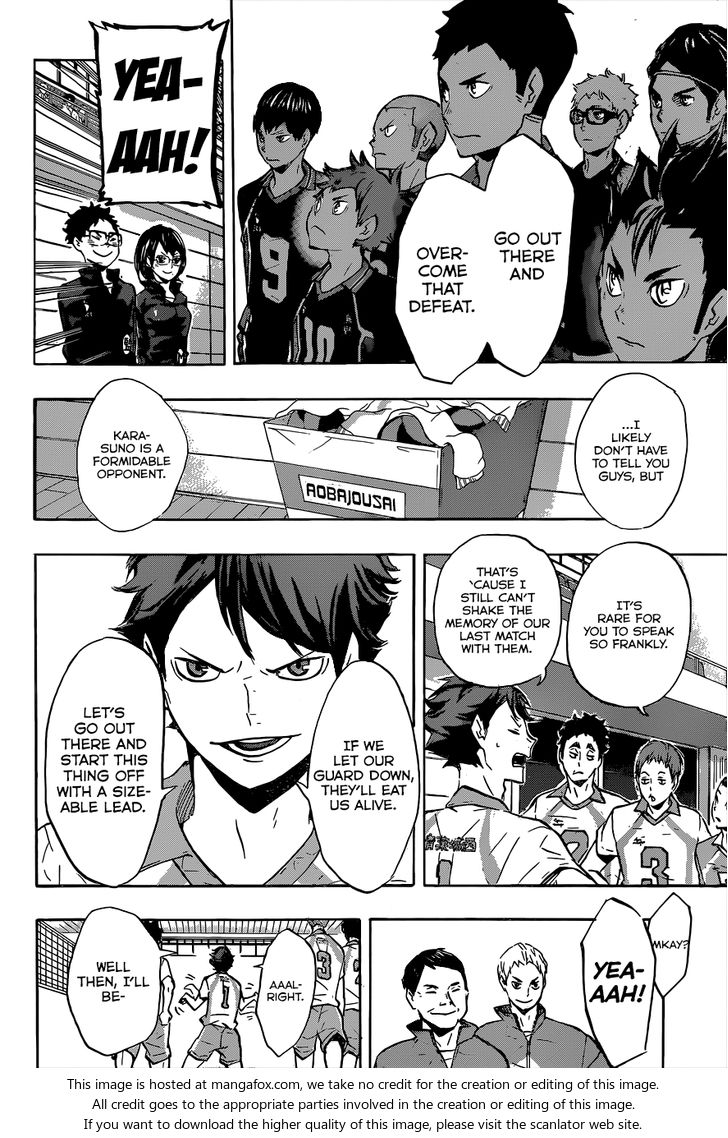 Haikyuu!! Vol.15 Chapter 129 page 9