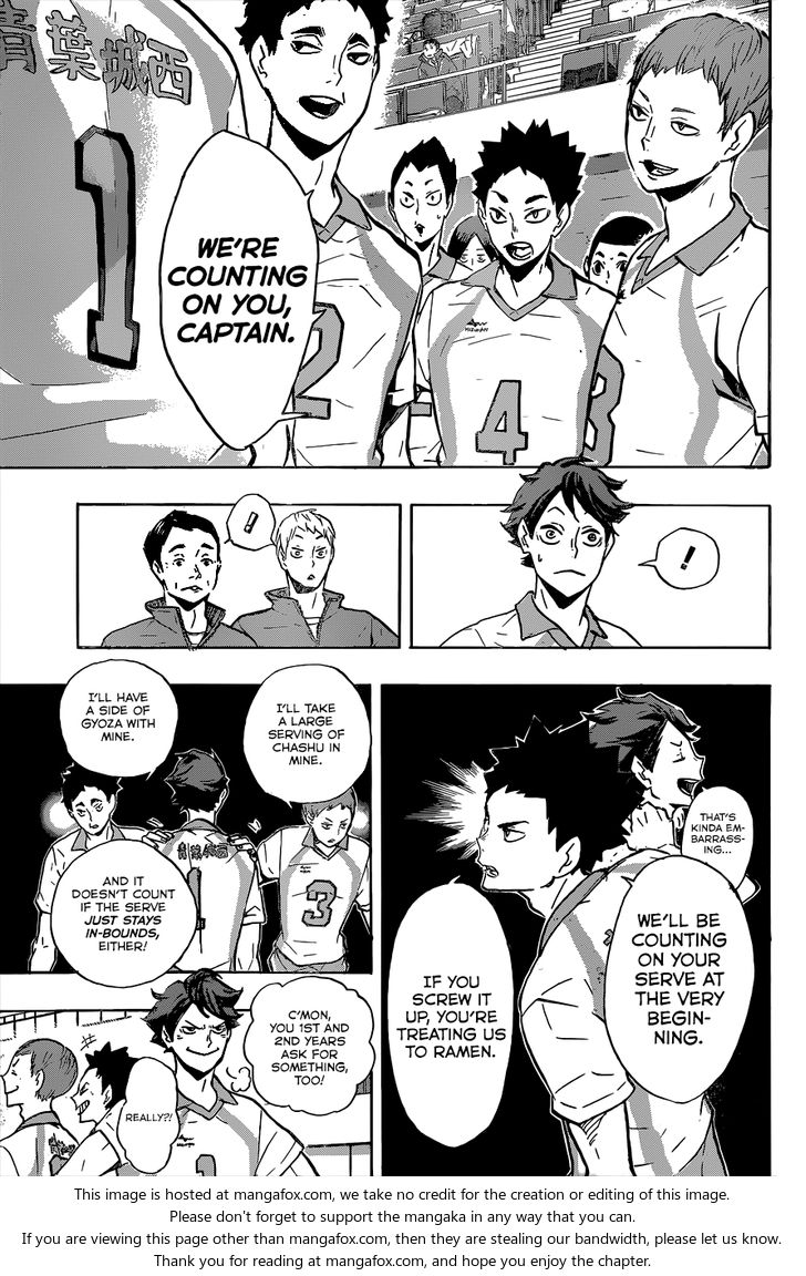 Haikyuu!! Vol.15 Chapter 129 page 10