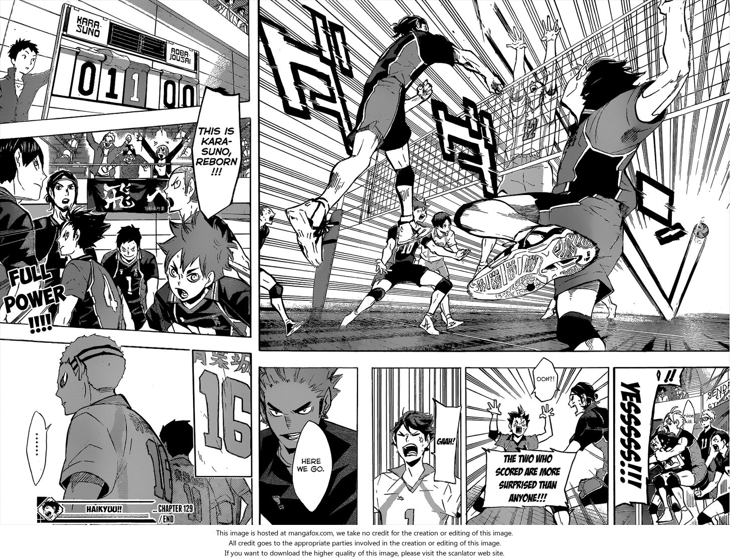 Haikyuu!! Vol.15 Chapter 129 page 17