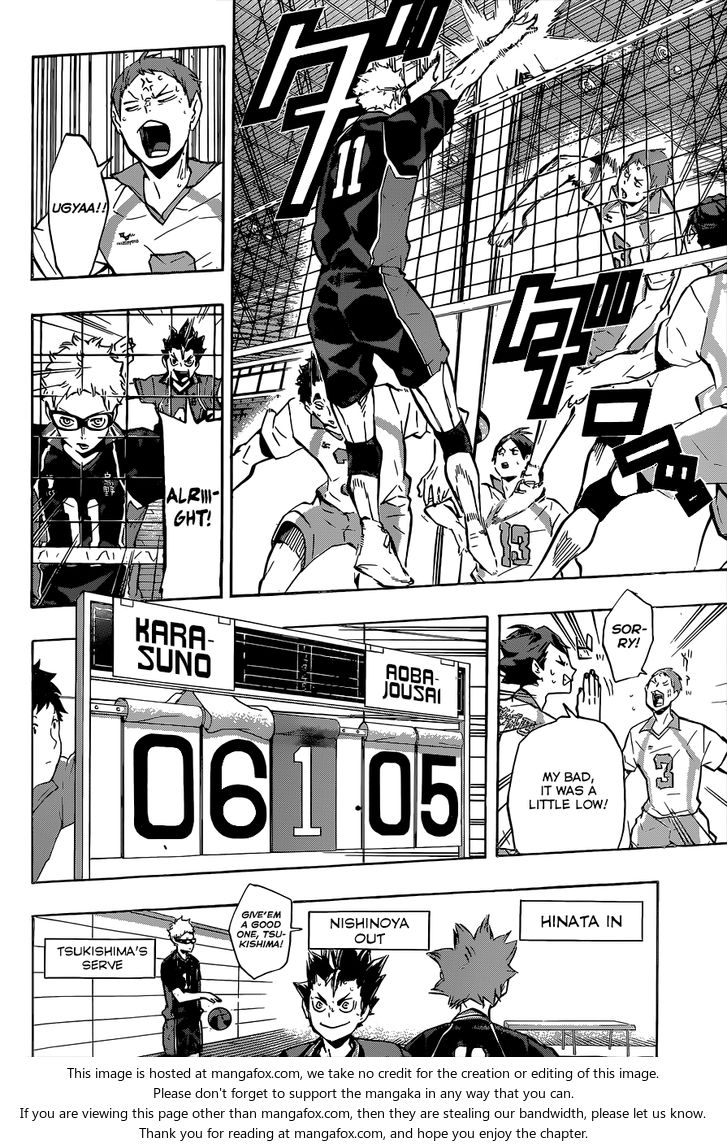 Haikyuu!! Vol.15 Chapter 130 page 9