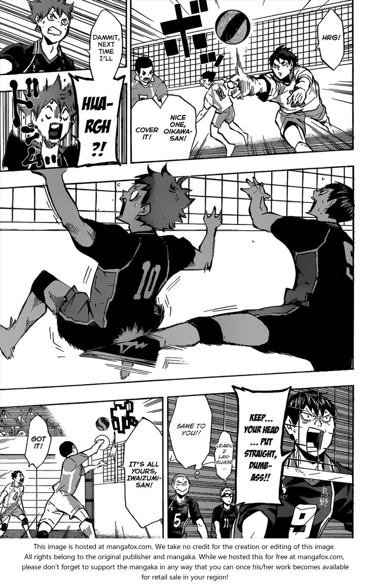 Haikyuu!! Vol.15 Chapter 130 page 14