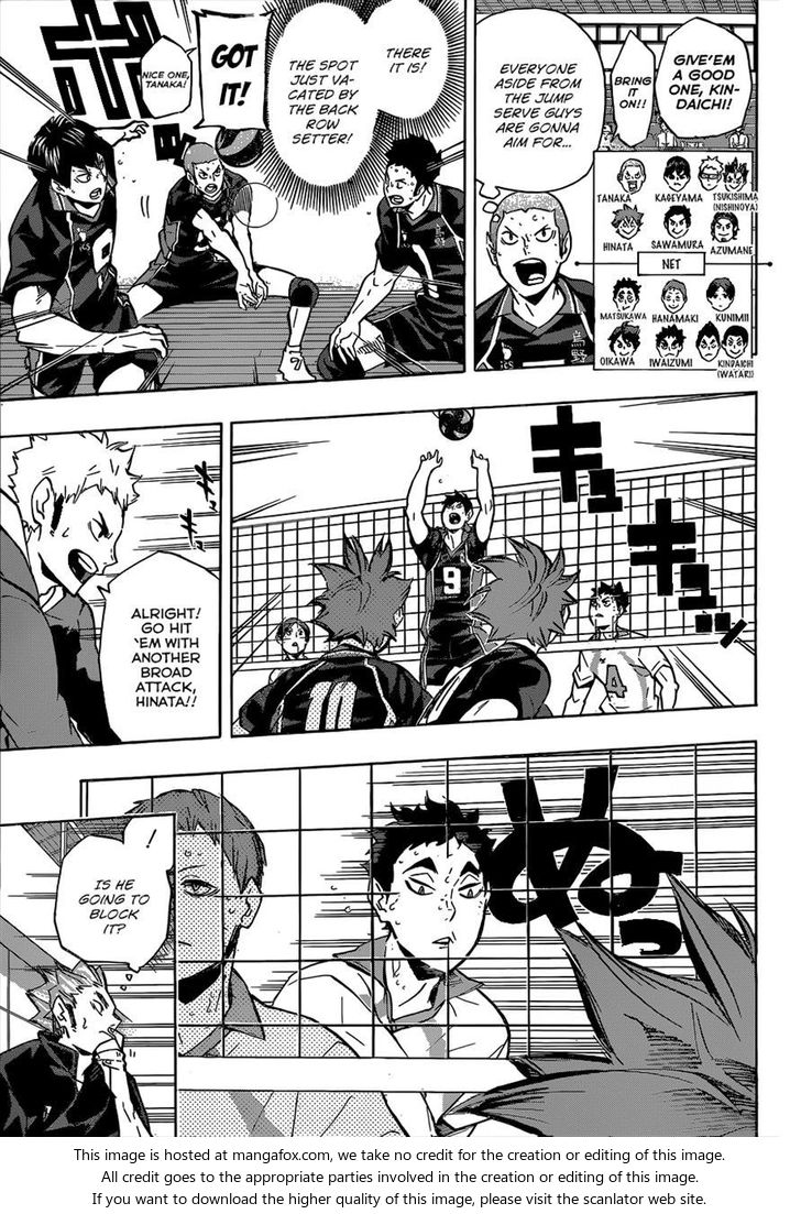 Haikyuu!! Vol.15 Chapter 131 page 7