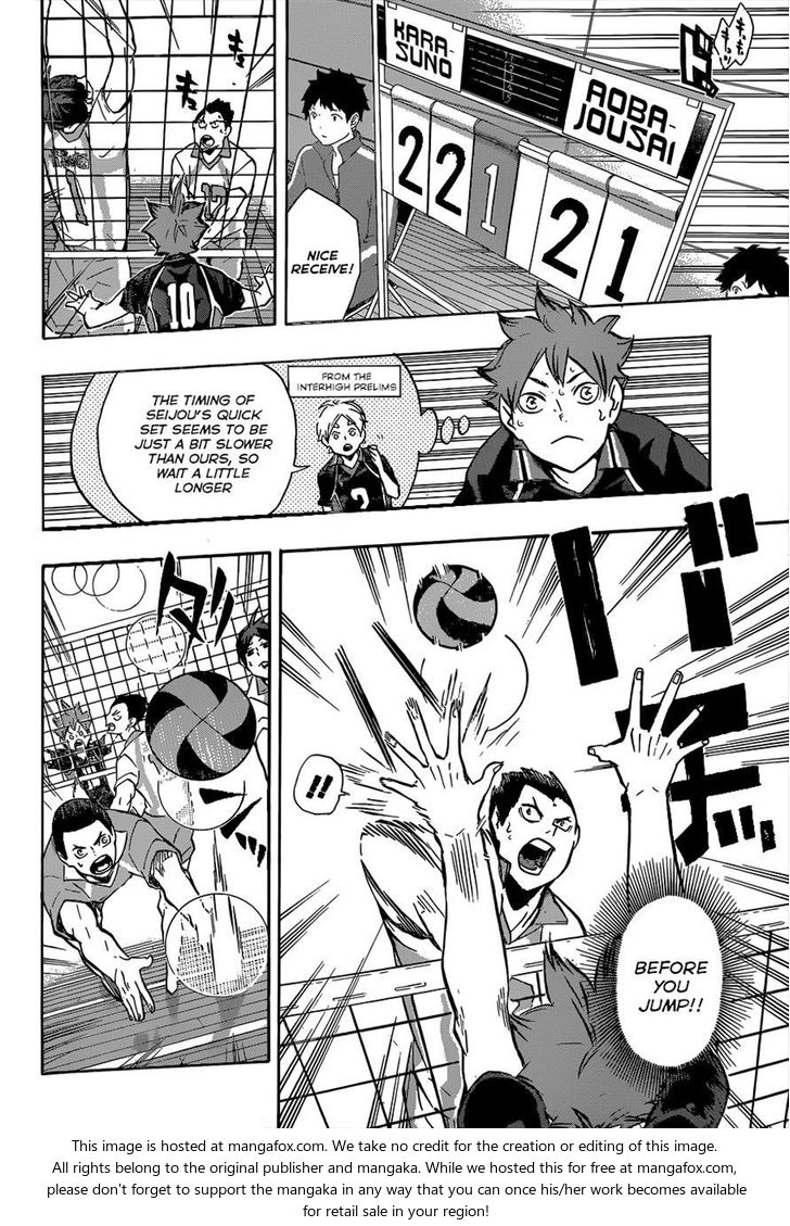 Haikyuu!! Vol.15 Chapter 131 page 10