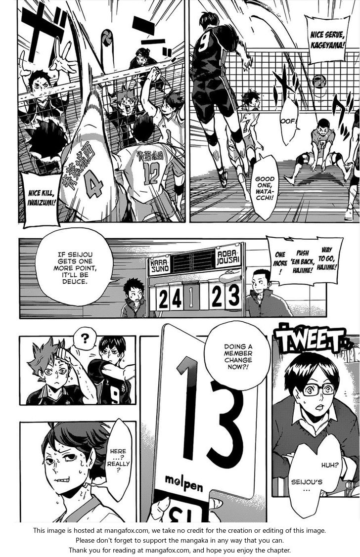Haikyuu!! Vol.15 Chapter 131 page 15