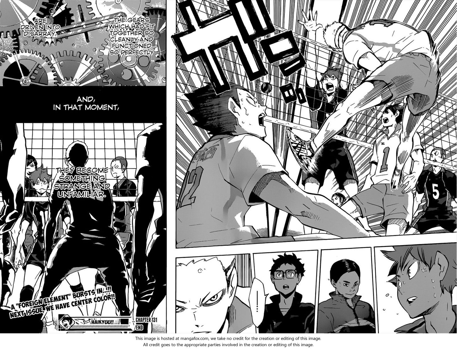 Haikyuu!! Vol.15 Chapter 131 page 19