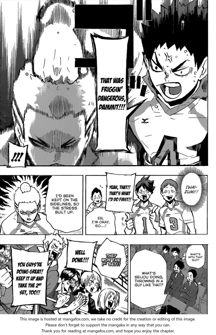 Haikyuu!! Vol.15 Chapter 132 page 6
