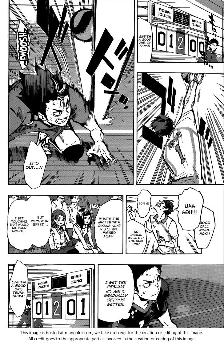 Haikyuu!! Vol.15 Chapter 132 page 9