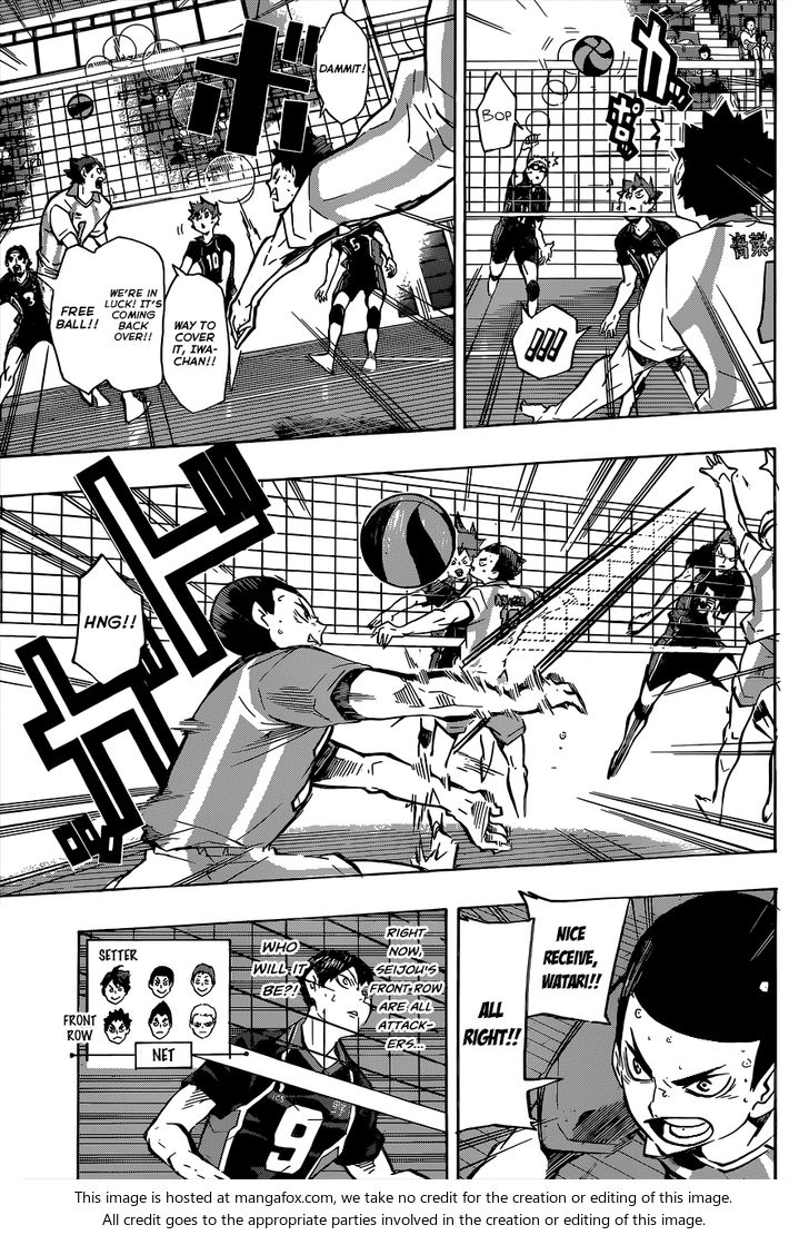 Haikyuu!! Vol.15 Chapter 132 page 10