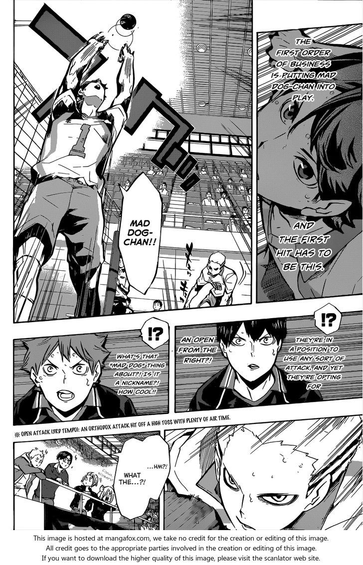 Haikyuu!! Vol.15 Chapter 132 page 11