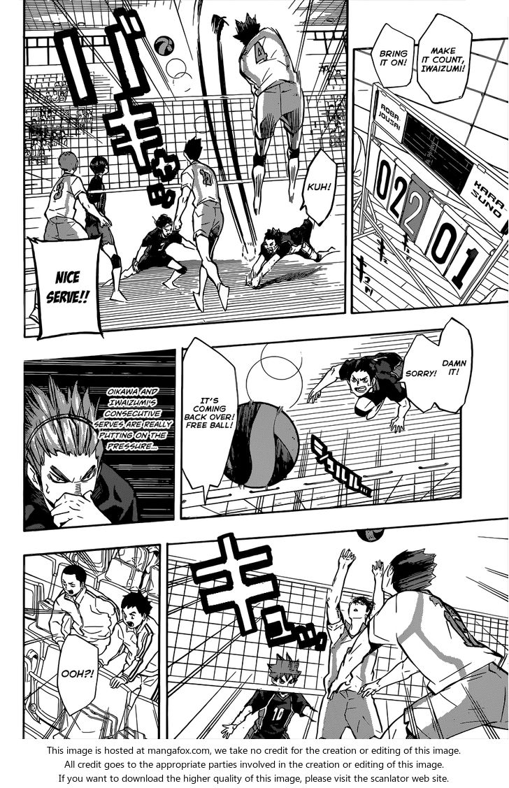 Haikyuu!! Vol.15 Chapter 132 page 14