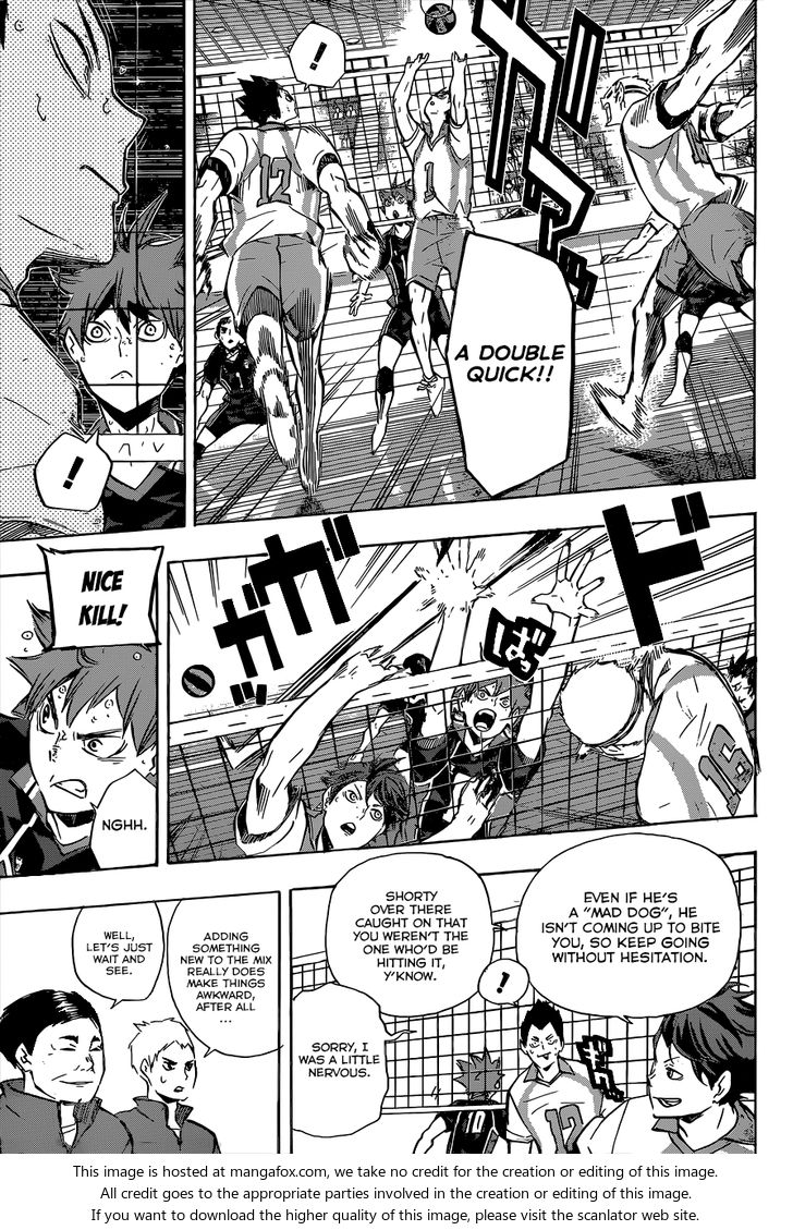 Haikyuu!! Vol.15 Chapter 132 page 15