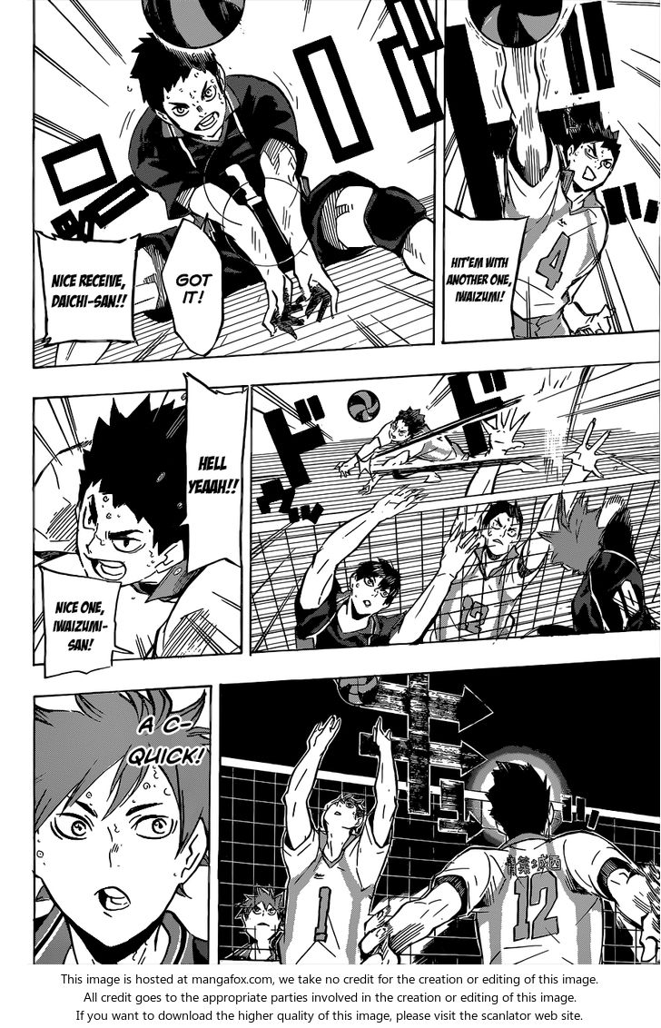 Haikyuu!! Vol.15 Chapter 132 page 16